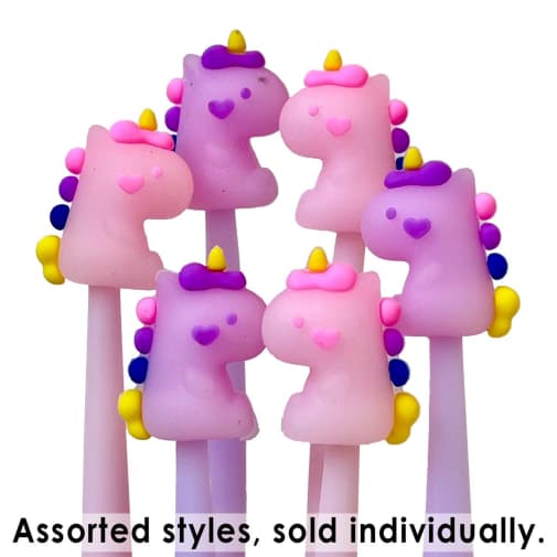 Unicorn Wiggle Gel Pen (assorted style)