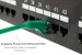 Cat5e Ethernet Patch Cable, Snagless, UTP, 3 ft, Green