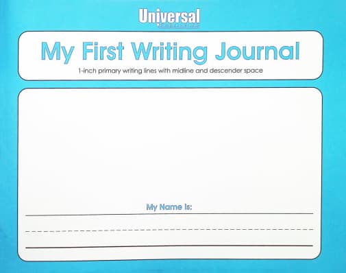My First Writing Journal