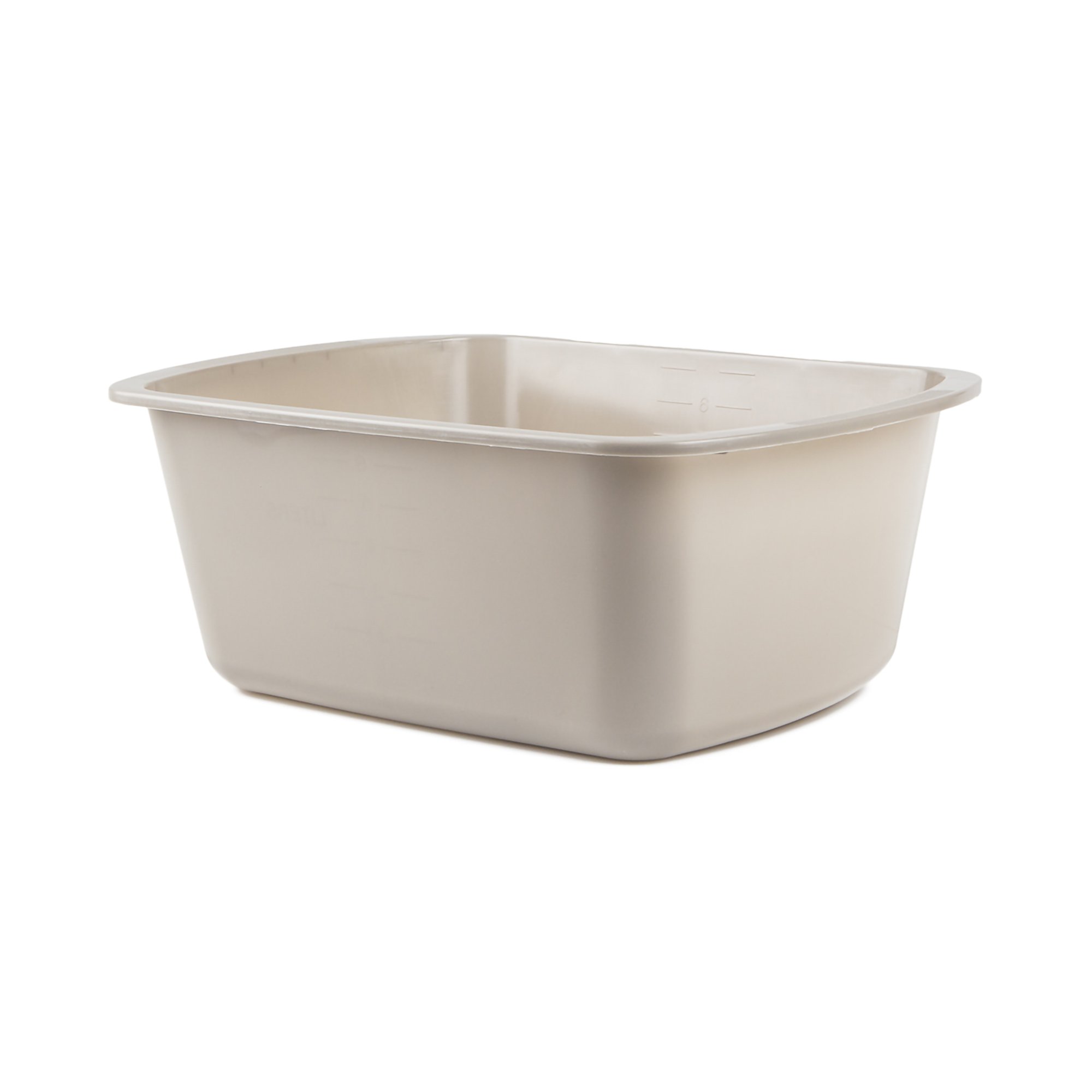 Medegen Wash Basin, Rectangular, 7 Quart, Gray MK 171475