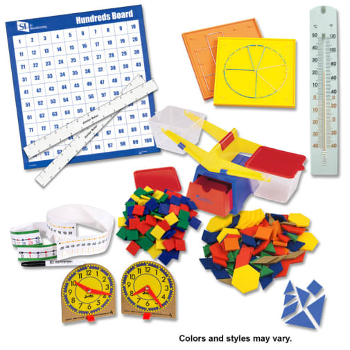 Manipulative Kit 2 (Basic Plastic Pattern Blocks, NO Optional Items)
