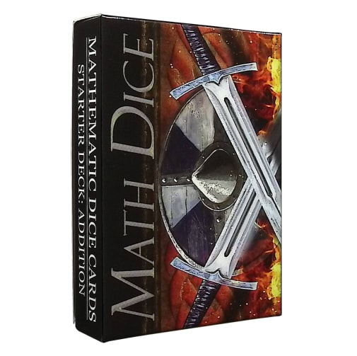 Math Dice Cards: Addition