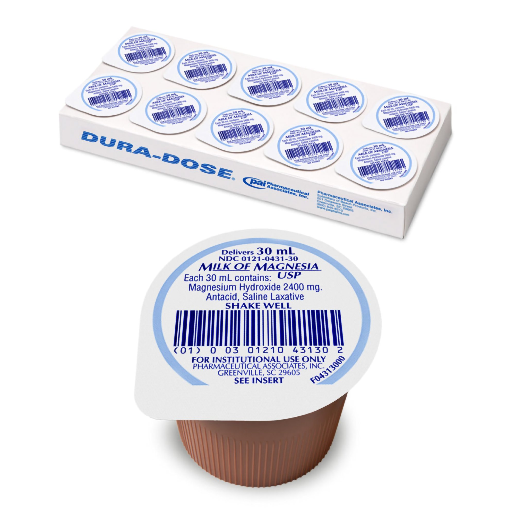 Pharma Tek Milk of Magnesia Magnesium Hydroxide Laxative MK 421788