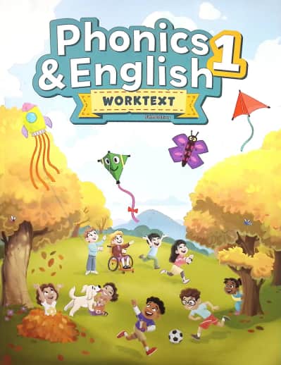 BJU Press Phonics and English 1 Student Worktext 5th Edition