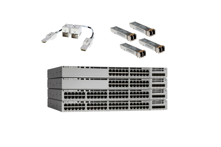 Cisco Catalyst 9200L Series Deployment Kit, 24Port, C9200L-24T-4G-E-DP, Refurbished