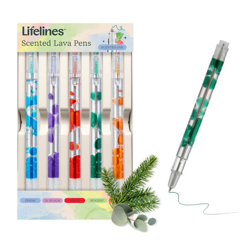 Lifelines Scented Lava Pens (set of 5)