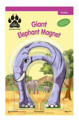 Giant Elephant Magnet (Animal Magnetism)