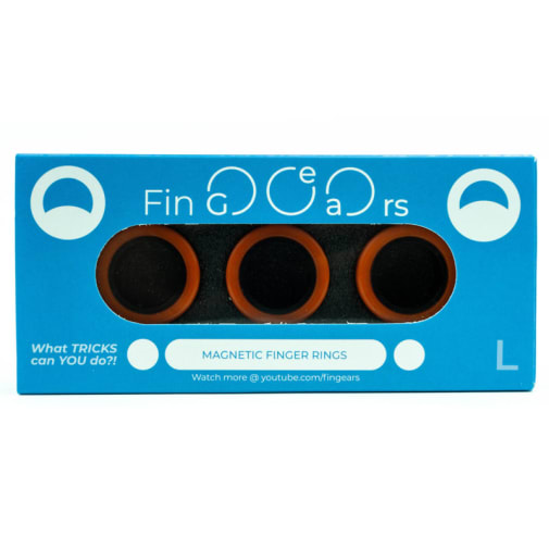 FinGears - Large (Orange-Black)