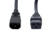 AC Power Cord, C14 to C19, 14 AWG, 10ft, Black