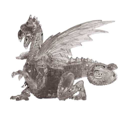 Deluxe 3D Crystal Puzzle - Dragon (Black)