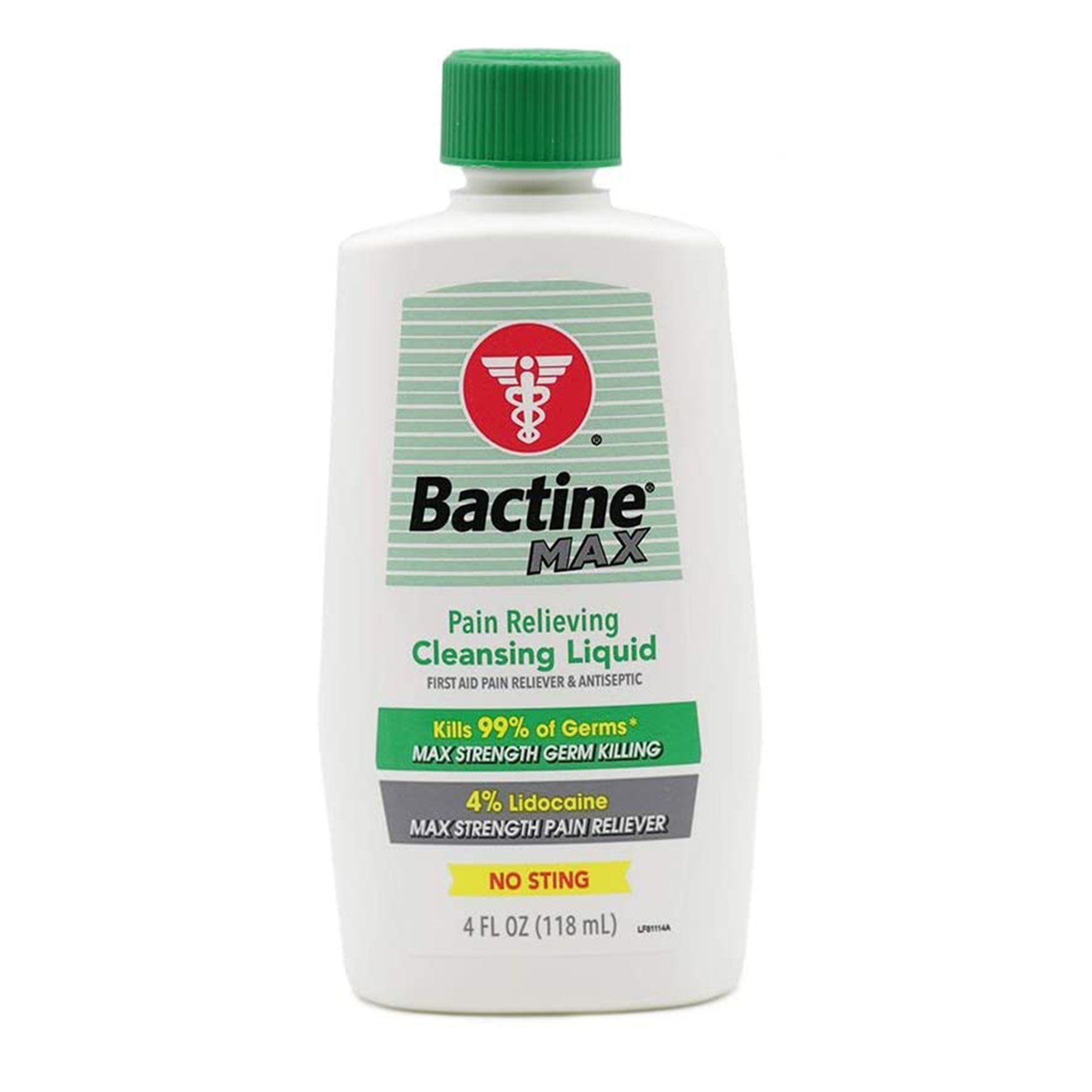 Bactine MAX Pain Relieving Antiseptic, 4-ounce bottle MK 1143885