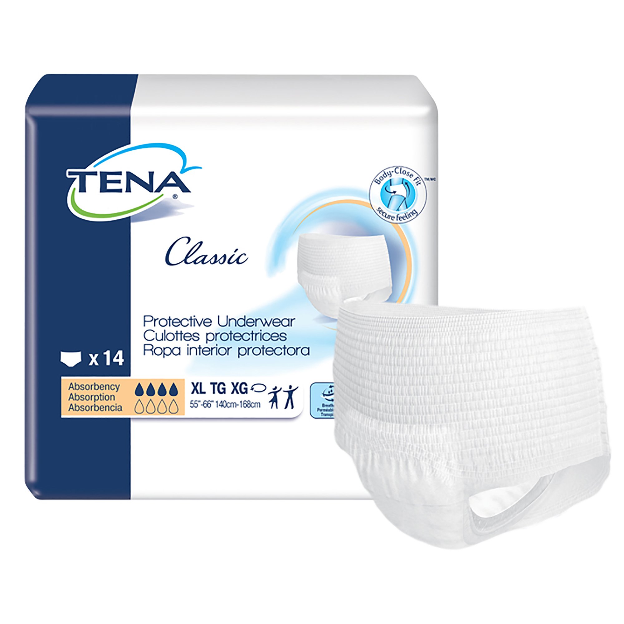 Tena Classic Absorbent Underwear, Extra Large MK 959417