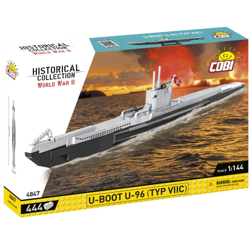 COBI U-Boat U-96 Type VIIC - 445 pieces (World War II Historical Collection)