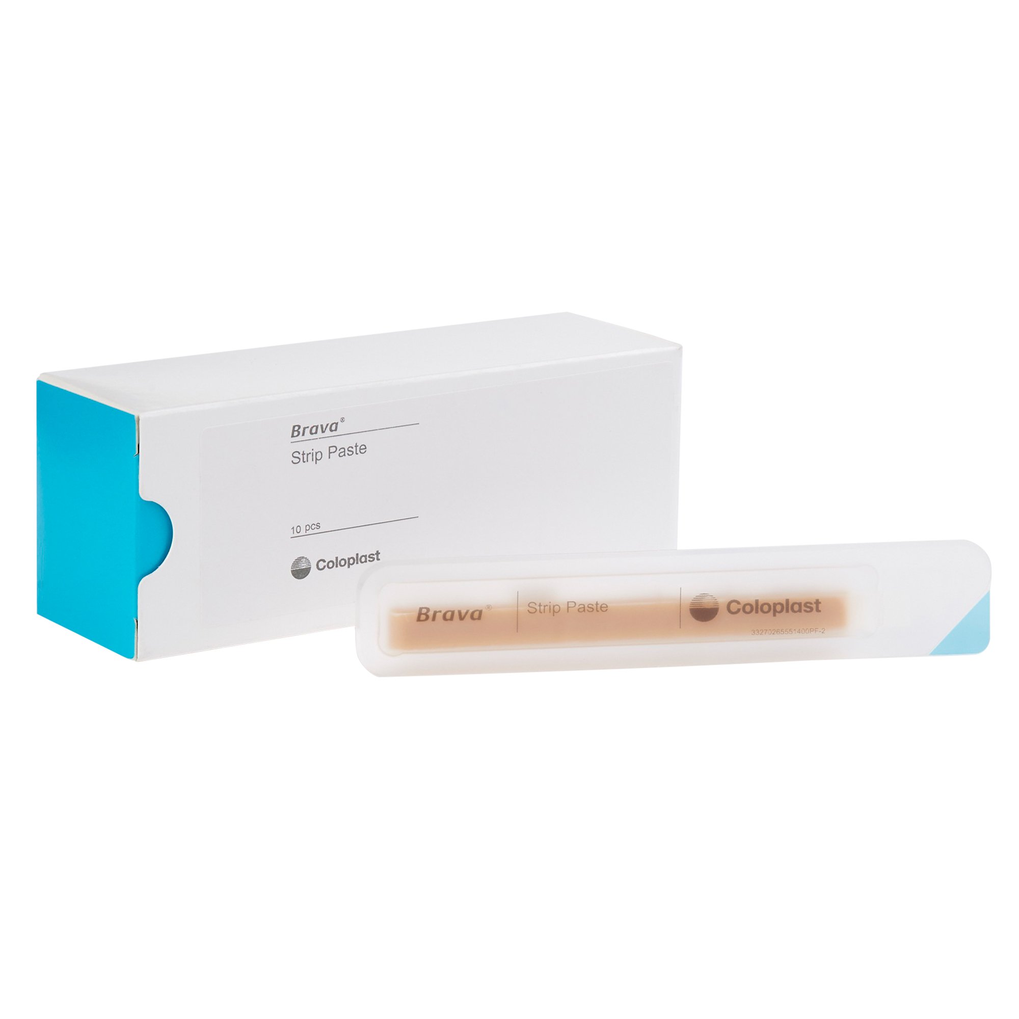 Brava Moldable Ostomy Barrier Strip Paste, 10 strips MK 1080755