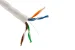 Cat5e Bulk Ethernet Cable, Unshielded, Solid, CMR, Pull Box, 1000 ft, 350 Mhz, White
