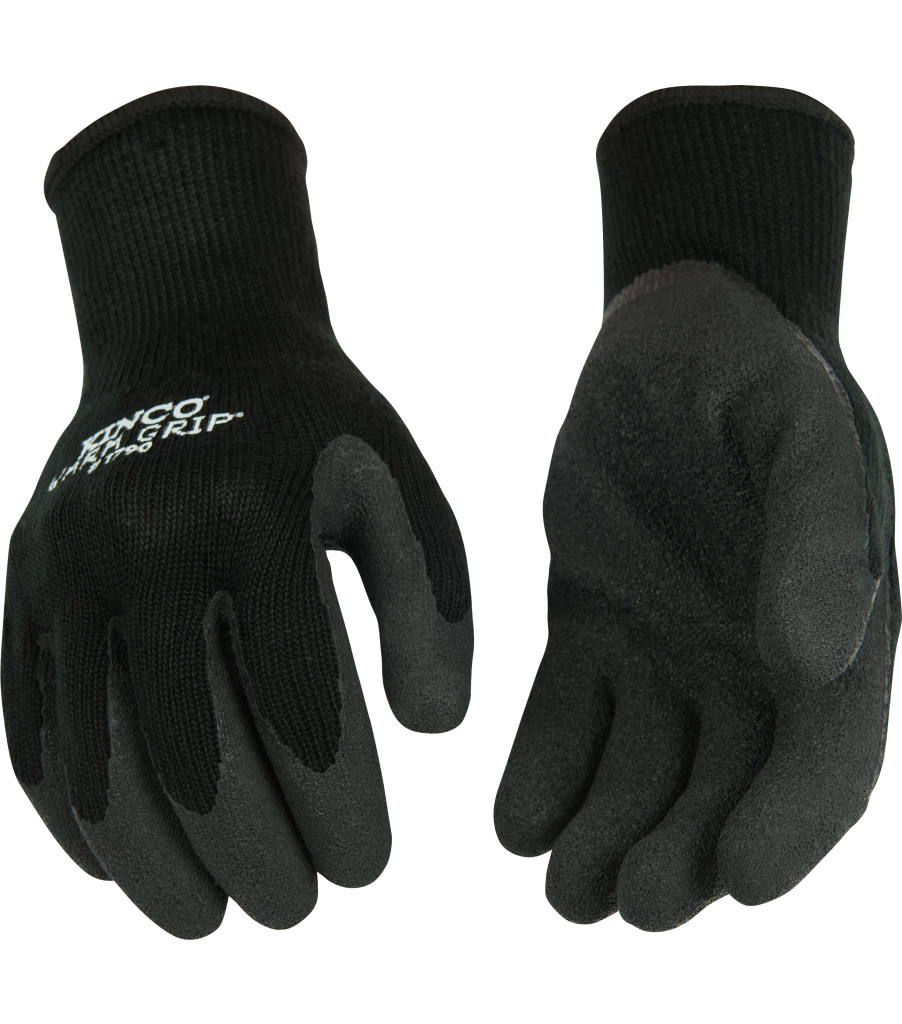 Warm Grip&reg; Thermal Knit Shell & Latex Palm, Black, large image number 2