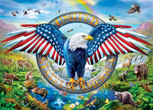 Mossy Oak - Liberty Falls Puzzle (1000 piece)