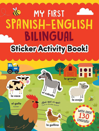 My First Spanish-English Bilingual Sticker Activity Book