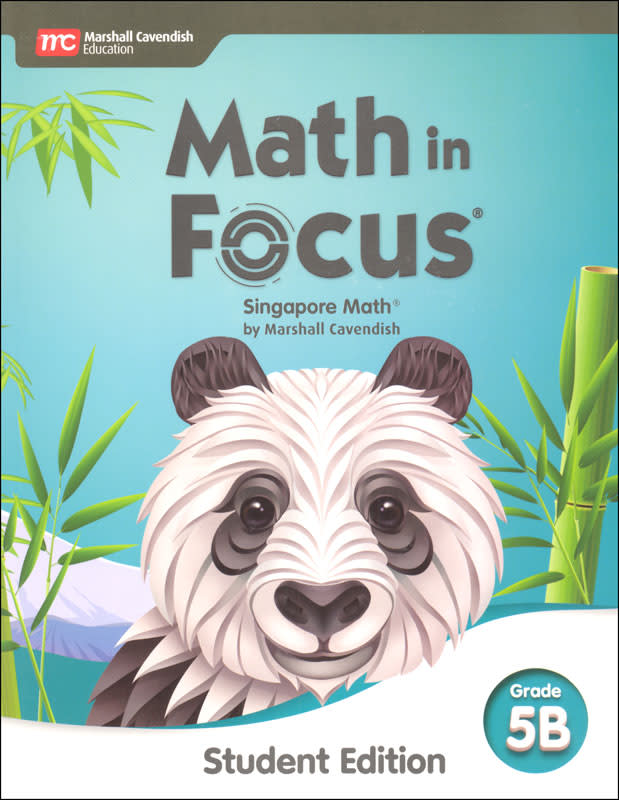 Math in Focus 2020 Student Edition Volume B Grade 5