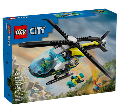 LEGO City Great Vehicles Emergency Rescue Helicopter (60405)