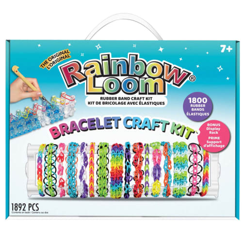 Rainbow Loom Rubber Band Bracelet Craft Kit | Create 70 Bracelets