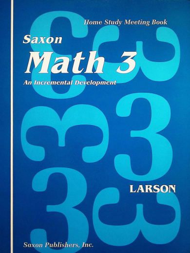 Saxon Math 3 Meeting Book