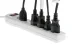 Surge Protector Power Strip With (6) 15A Outlets and 6ft Cord, White