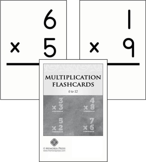 Multiplication Flashcards: 0 to 12