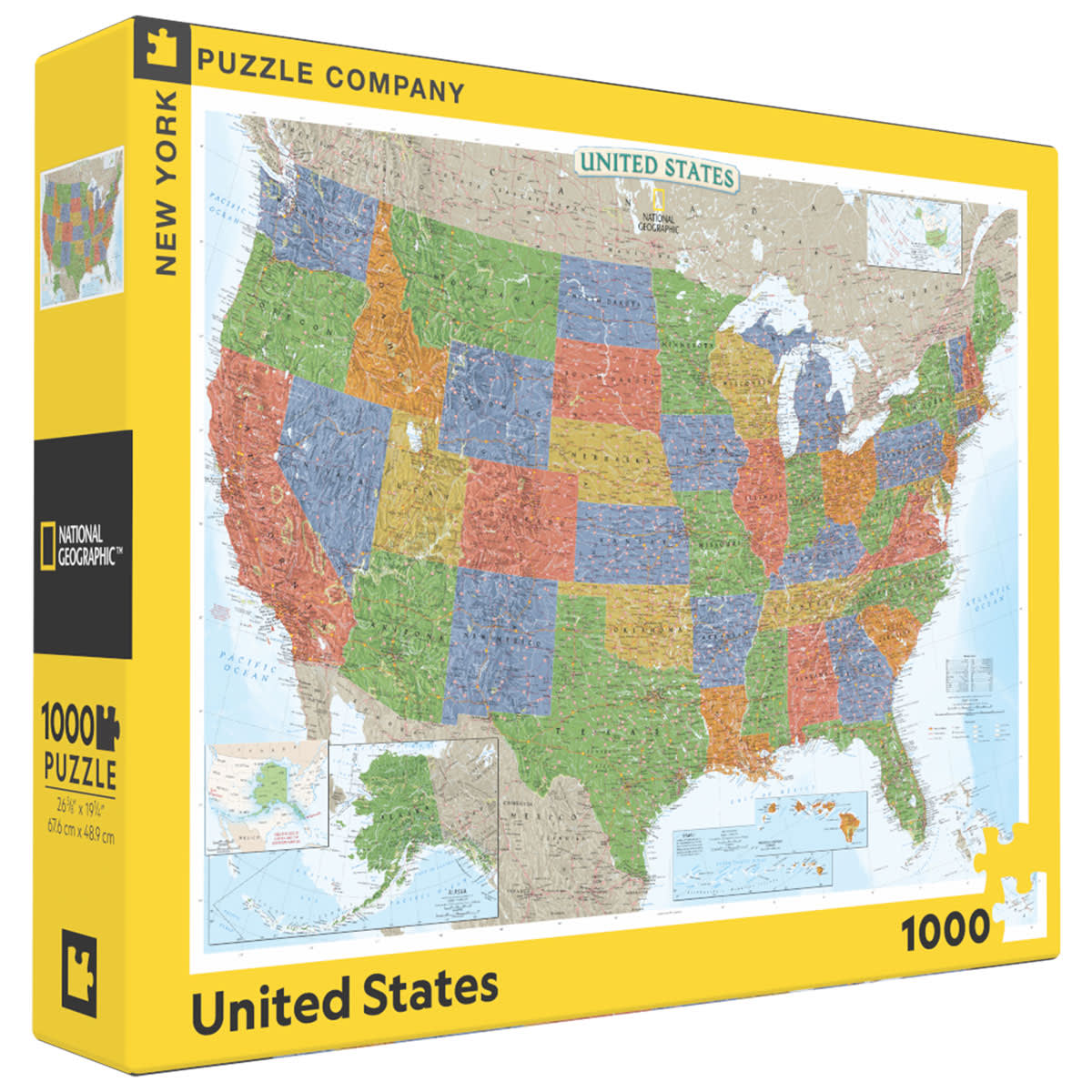 USA Map (National Geographic)