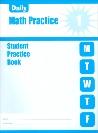 Daily Math Practice Grade 1 - Individual Student Workbook