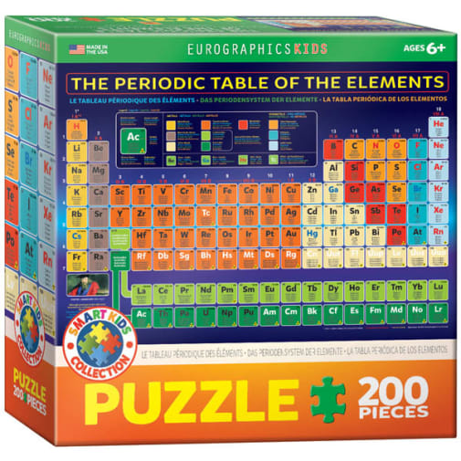 Eurographics Periodic Table of the Elements Puzzle - 200 Pieces