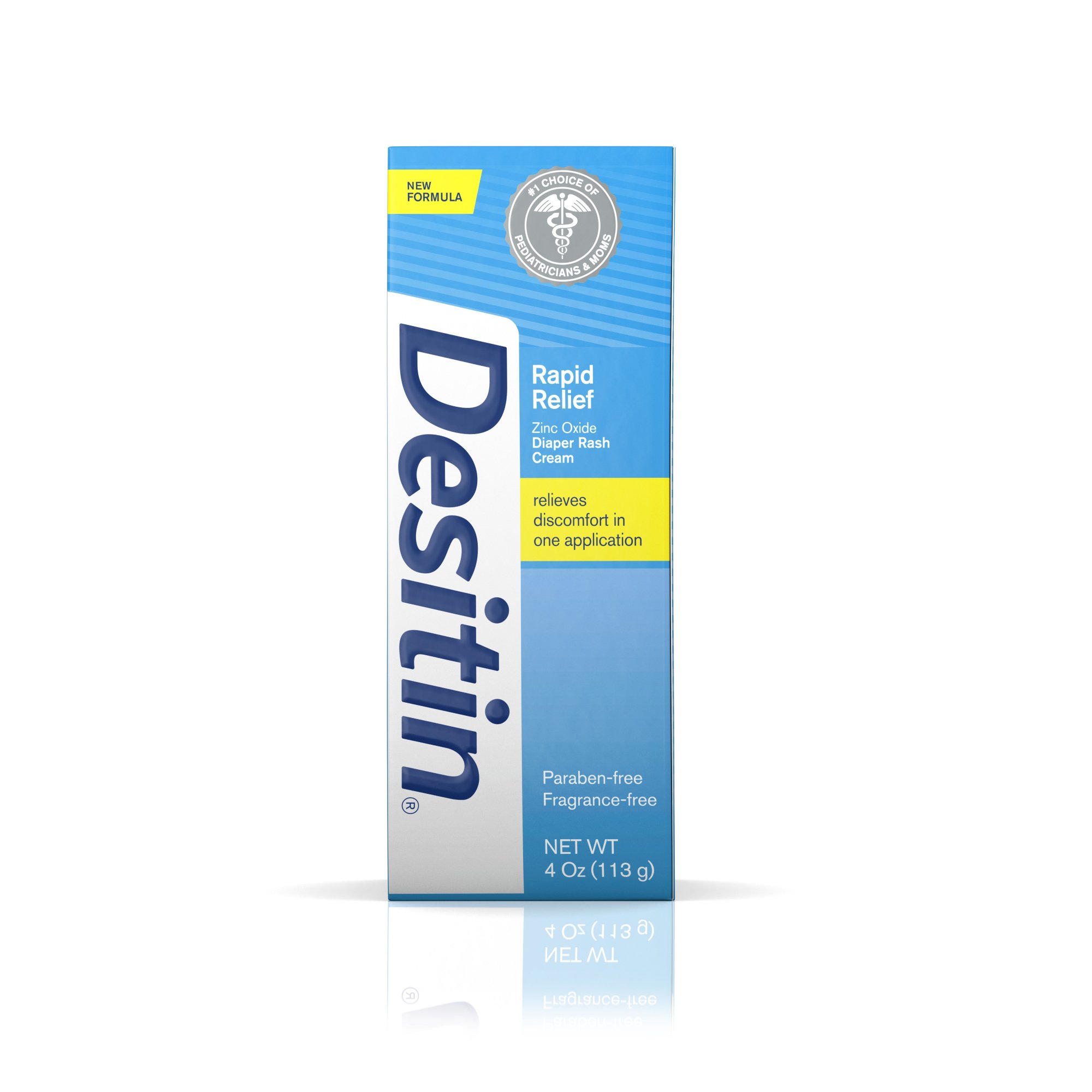 Desitin Rapid Relief Scented Diaper Rash Treatment Cream, 4 oz. Tube MK 820552