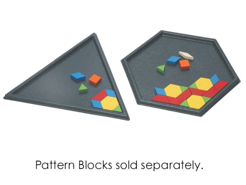 Pattern Block Trays - Set of 2