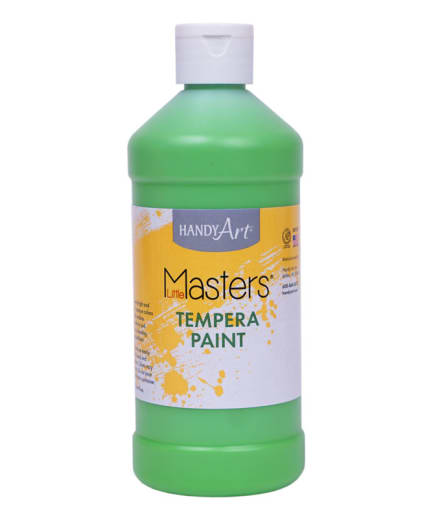 Little Masters Tempera Paint - Light Green (16 oz)