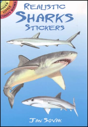 Realistic Sharks Stickers