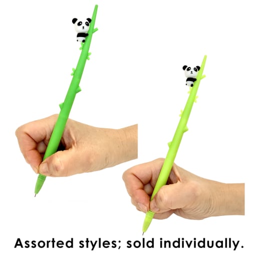 Panda on Bamboo Gel Pen (black ink)