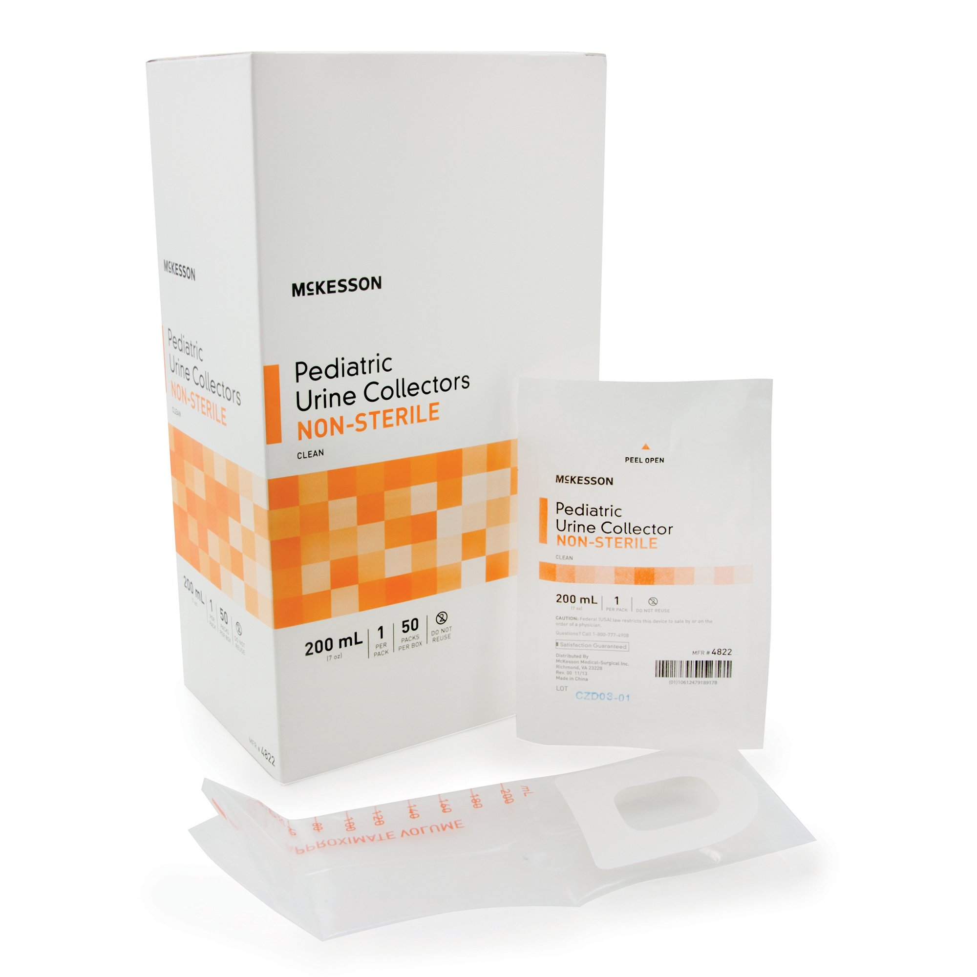 McKesson Pediatric Urine Collection Bag MK 883862