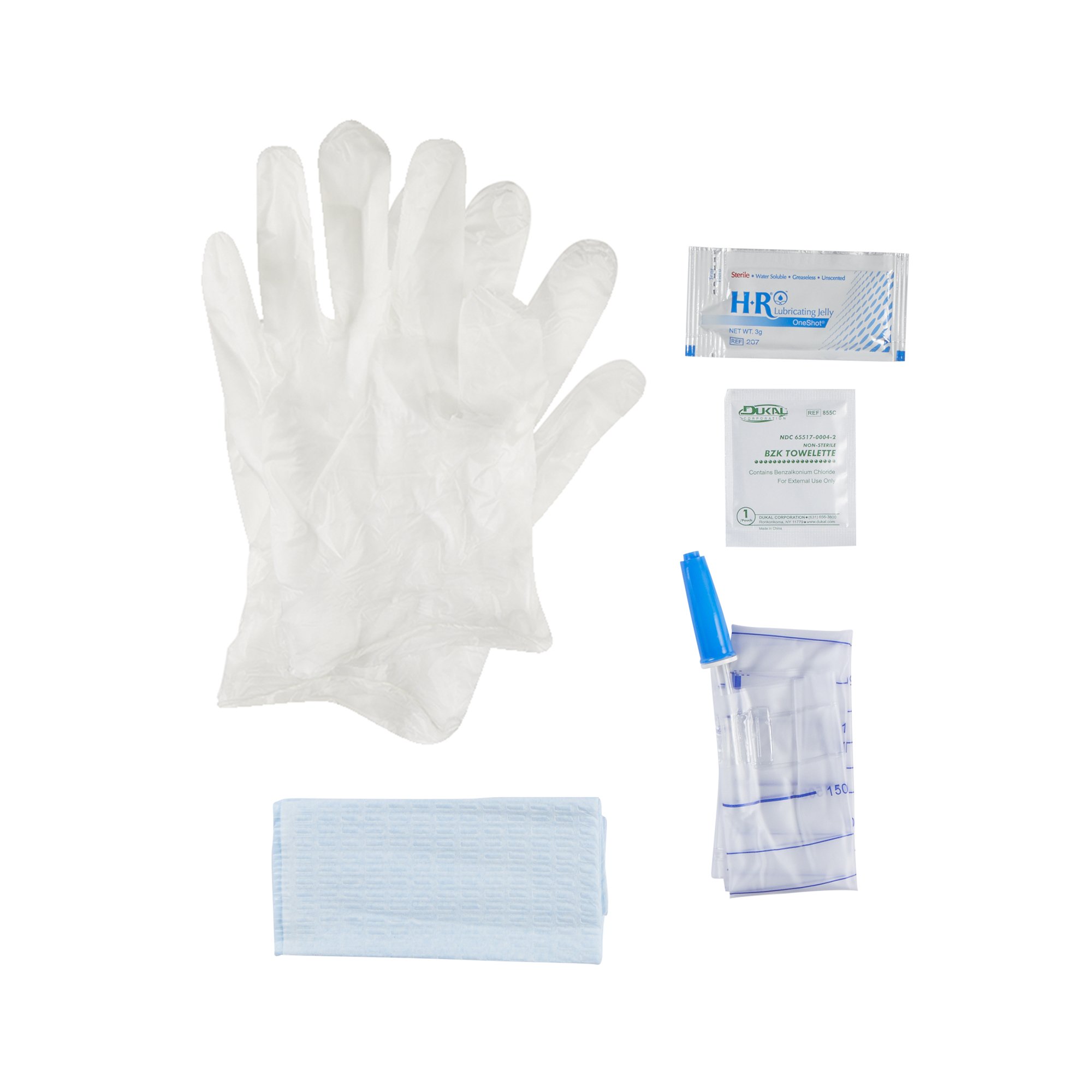 Cure Medical Catheter Insertion Kit With Collection Bag MK 824360