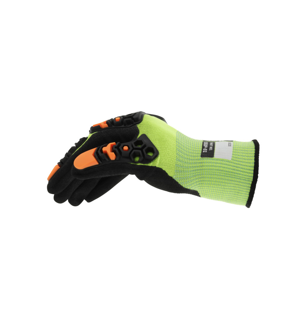 SpeedKnit&trade; M-Pact&reg; Hi-Viz S5DP91, Fluorescent Yellow, large image number 2