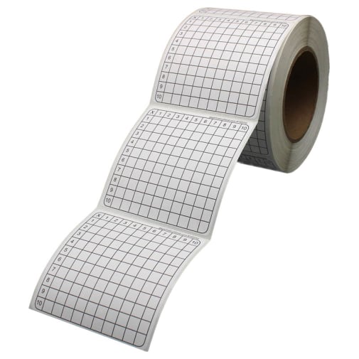 Graph Stickers Multiplication Table (500 Sticker Sheets)