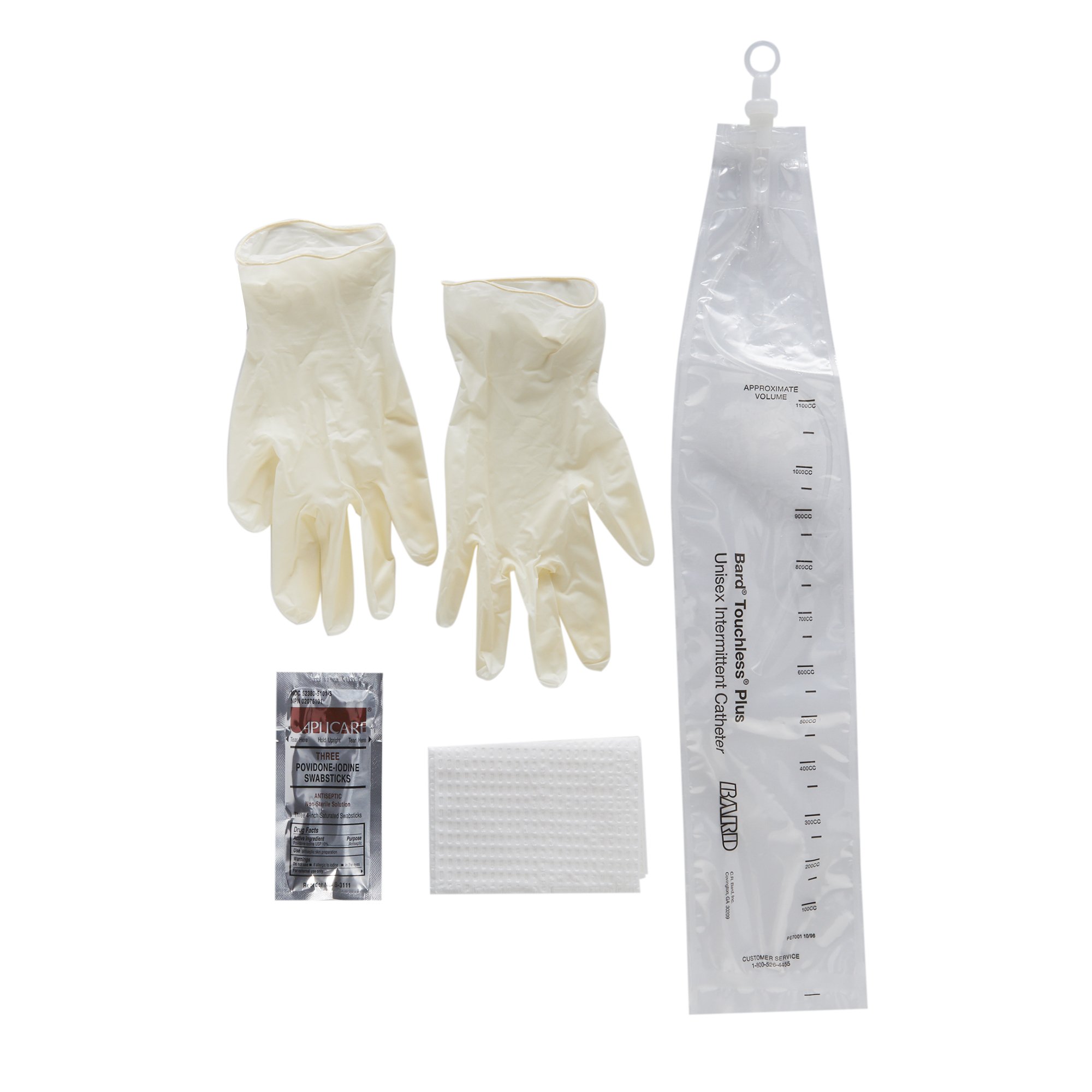 Touchless Plus Intermittent Catheter Kit, 10 Fr. Vinyl MK 328274