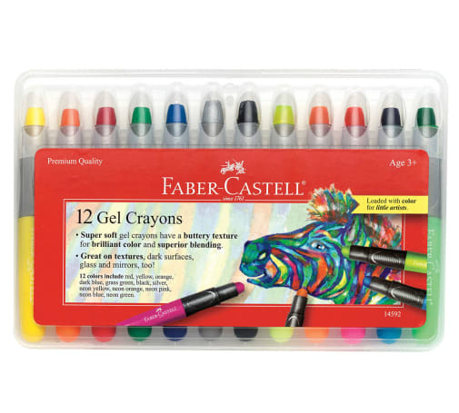 Gel Crayons 12 Count