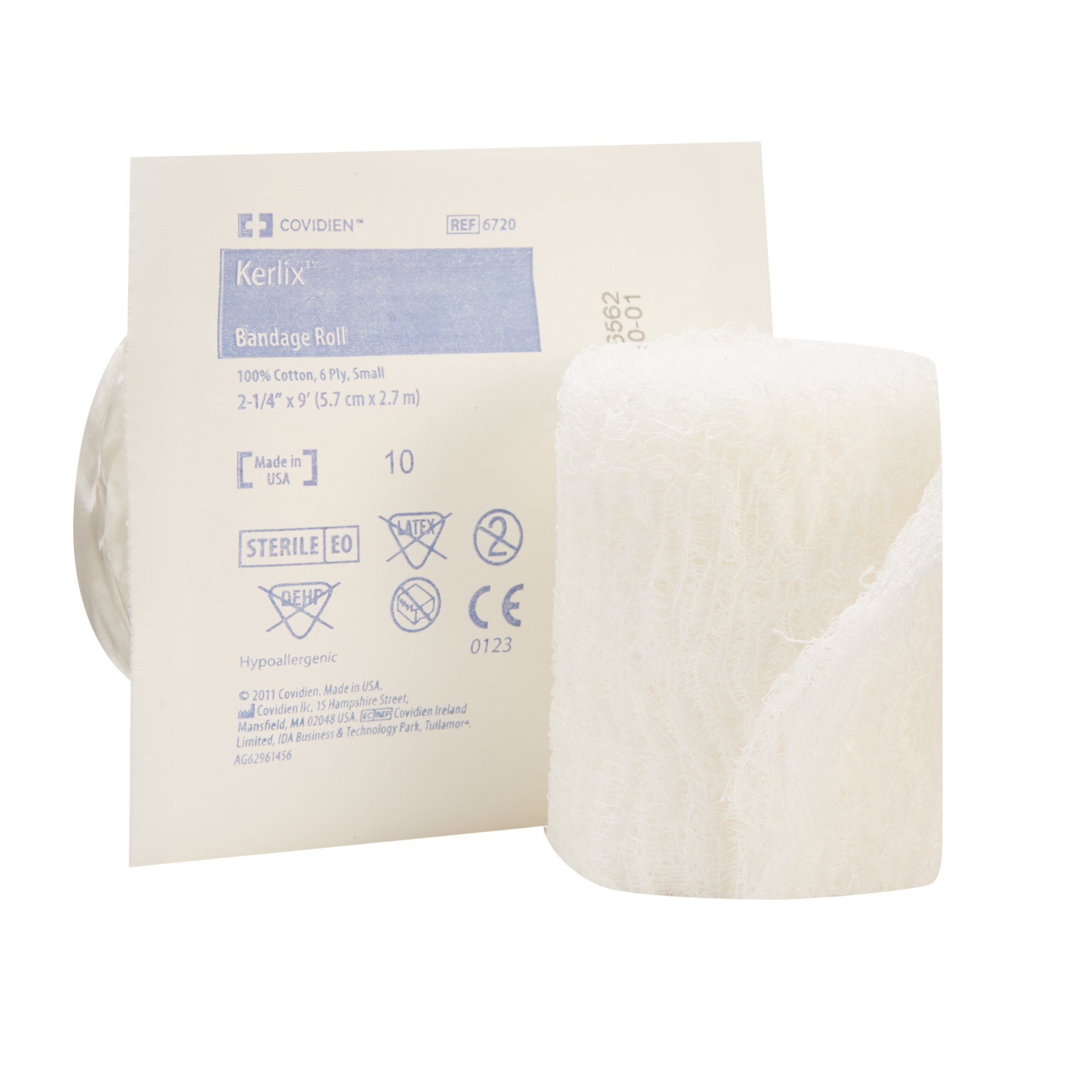 Kerlix Sterile Fluff Bandage Roll, 2-1/4 Inch x 3 Yard, 6-Ply MK 710816