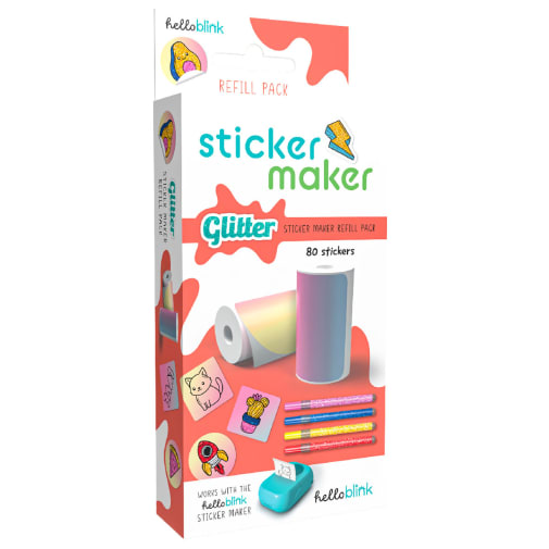 Hello Blink Sticker Maker Glitter Refill Pack