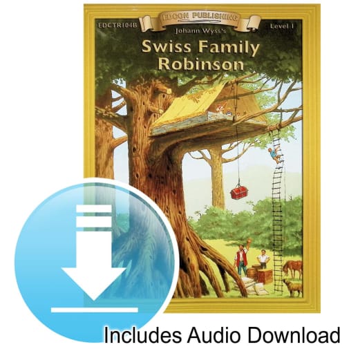 Swiss Family Robinson Worktext with Audio Download