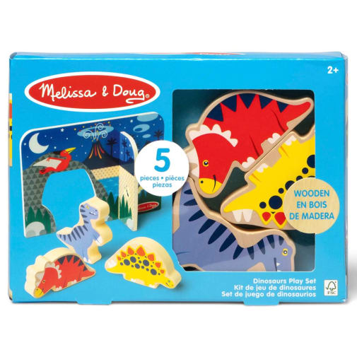 Wooden Dinosaurs Play Set