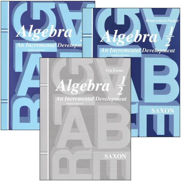 Saxon Algebra 1/2 Kit