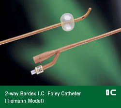 Bardex IC Foley Catheter, 18 Fr., 5 cc, Coude Tip MK 359910