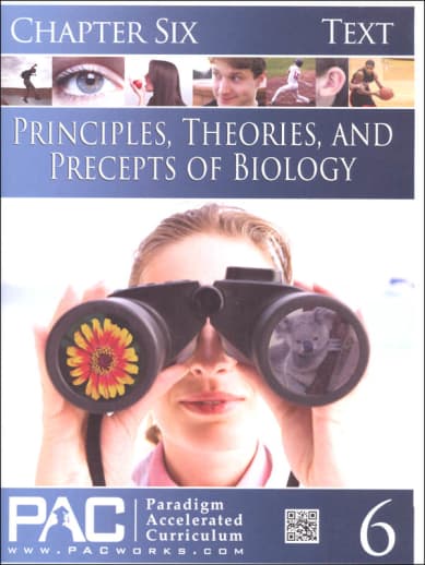 Principles, Theories & Precepts of Biology Chapter 6 Text