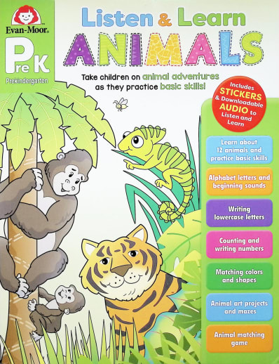 Listen & Learn Animals - Grade PreK